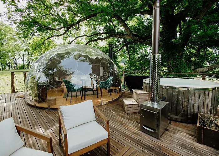 Les Bulles Perchées De Lartigue Bed and breakfast Margouet-Meymes