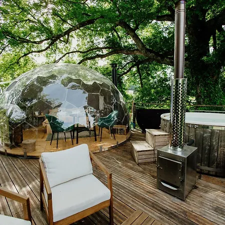 Les Bulles Perchees De Lartigue Bed and Breakfast Margouet-Meymes