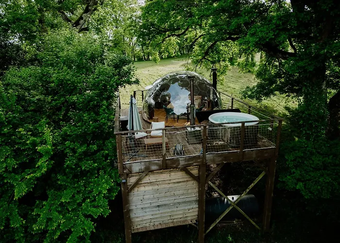 Les Bulles Perchees De Lartigue Bed & Breakfast Margouet-Meymes